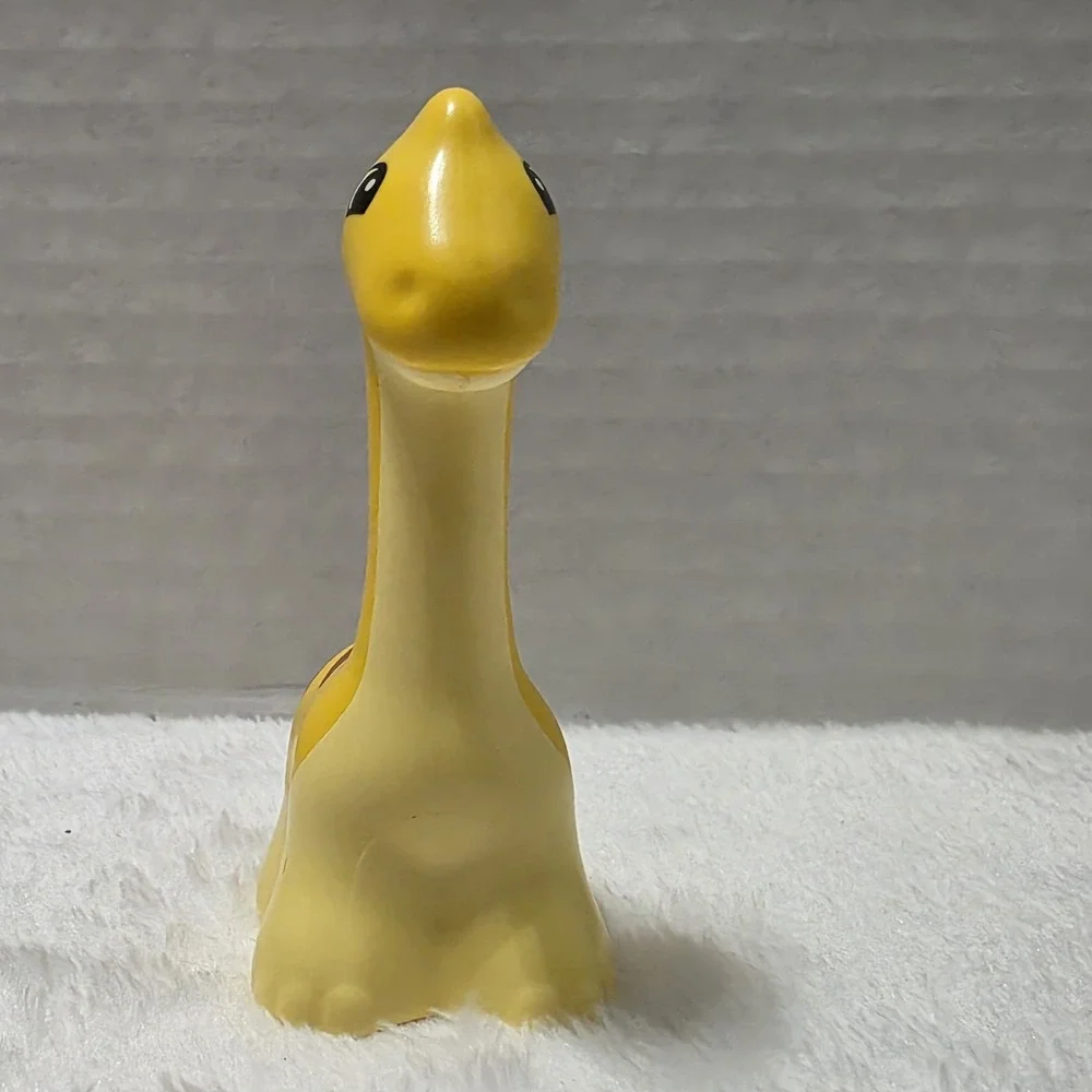 1x Lego Duplo‎ Animal Dino Baby Diplodocus Light Yellow Pattern Striped